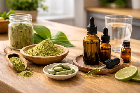 An In-Depth Comparison of Kratom Powder and Kratom Liquid Extract