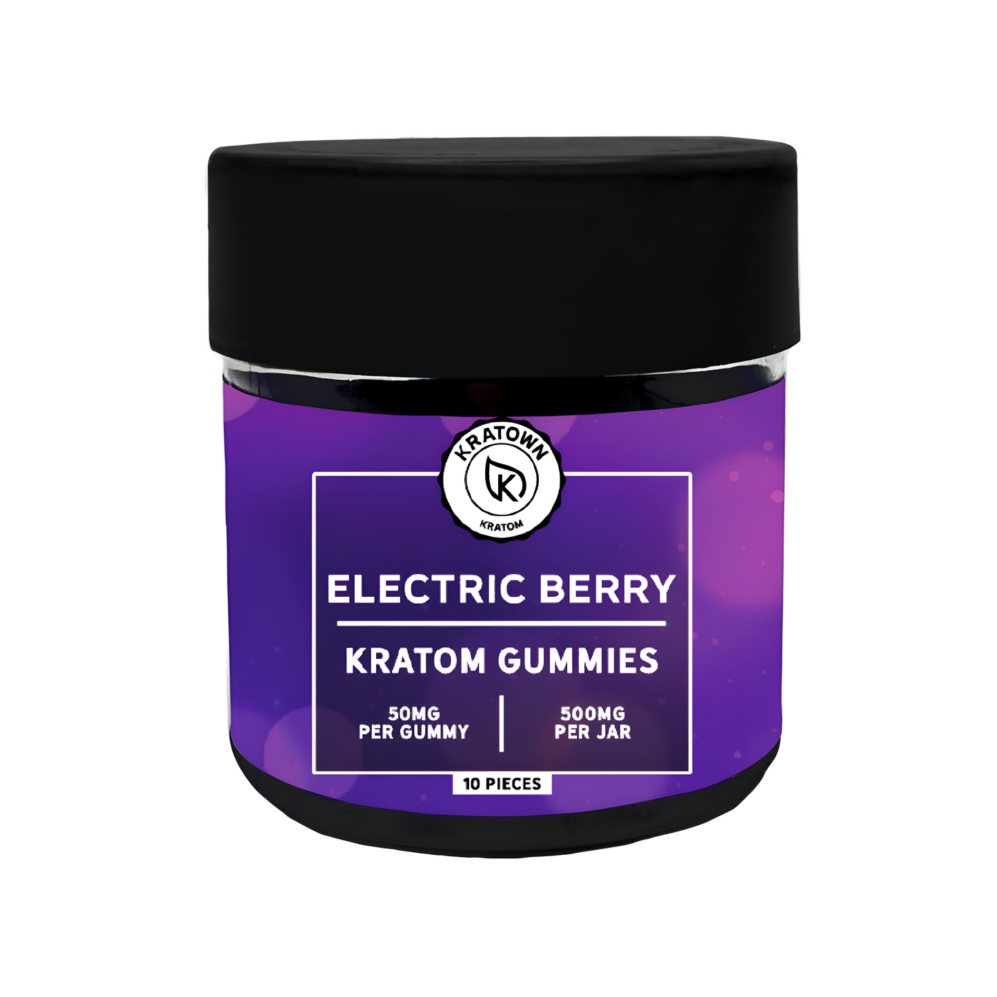 50mg Kratom Gummies, Electric Berry