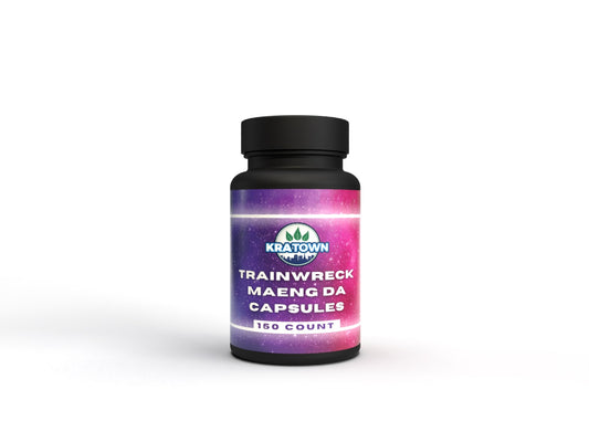 150ct Trainwreck Kratom Capsules