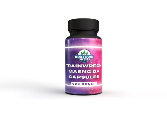 500ct Trainwreck Kratom Capsules