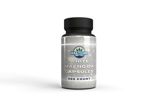 500ct White Maeng Da Kratom Capsules