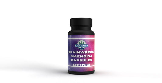 75ct Trainwreck Kratom Capsules